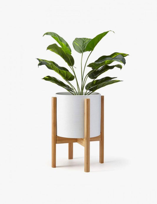 Plant Stand Bamboo Wood